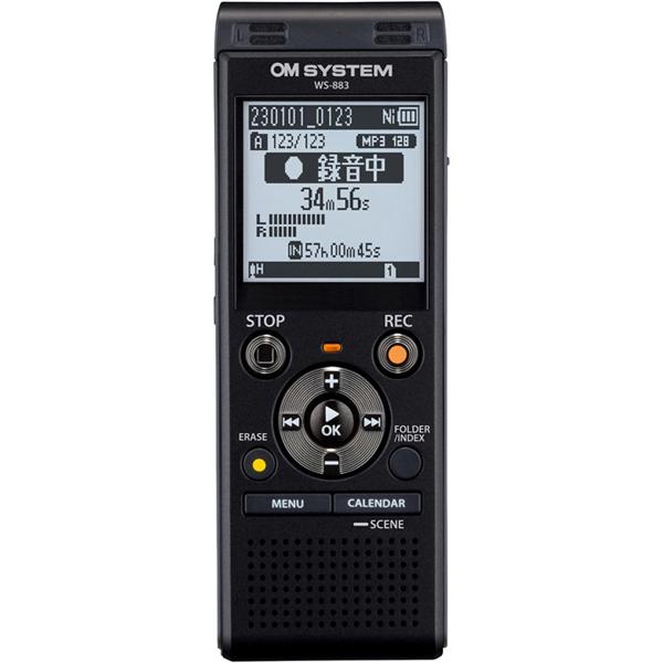 オリンパス WS-883 BLK ICレコーダー Voice-Trek ブラック