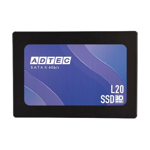 アドテック AD-L20DS25I-512G 3D NAND SSD AD-L20Dシリーズ 512...