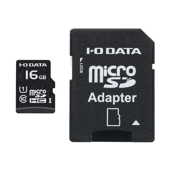 アイ・オー・データ機器 MSDU1-16GR UHS-I UHS スピードクラス1対応microSD...