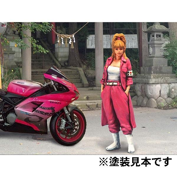 レディース（Japanese Biker Bad Gail）　：オーロラモデル　未塗装キット　1/3...