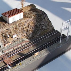 函館本線 姫川駅 :立川伸 塗装済完成品 N(...の詳細画像5