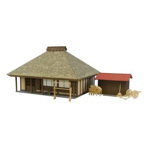 トレーラーハウス（2階建て）【LED付き】 ：ウッドランド 塗装済完成品