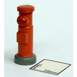 郵便ポスト　塗装済み　：エコーモデル　塗装済み完成品　HO(1/80)　1350