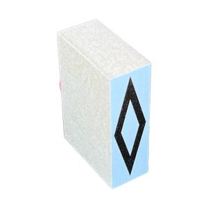 道路スタンプ　横断歩道あり　（横断歩道又は自転車横断帯あり）　：DioramaBox　スタンプ　N(1/150)