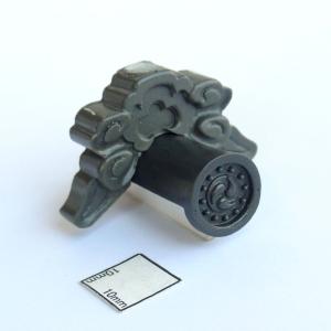 日本瓦パーツ 鬼瓦 ：さかつう キット HO(1/87) 1906 : さかつうヤフー