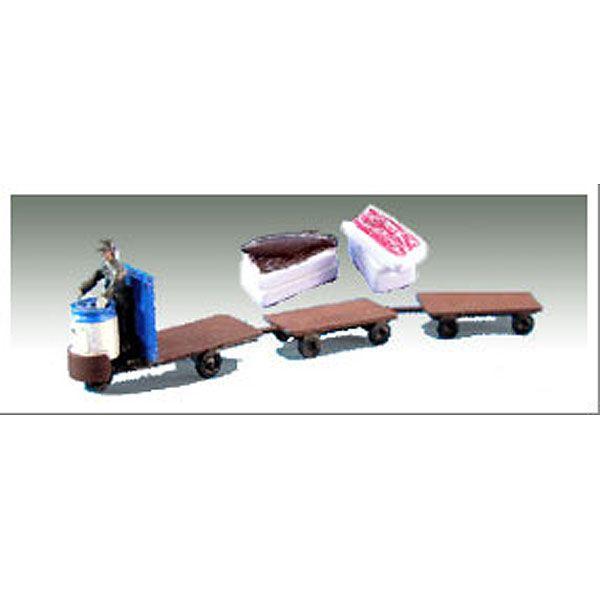 ターレット車・角目　：アイコム　塗装済完成品　ノンスケール　MLW-3005