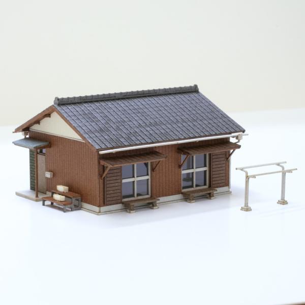 小型平屋住宅A　：ミニチュア工房　キット　N(1/150)　PKNS1003A1