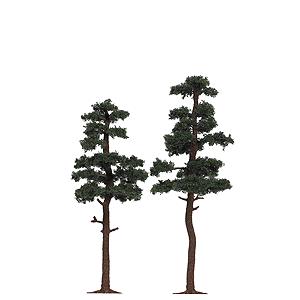 パイン（松）　：ブッシュ　完成品　HO(1/87)　6142