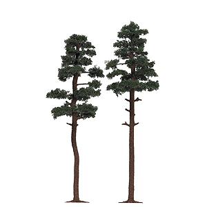 パイン（松）　：ブッシュ　完成品　HO(1/87)　6143