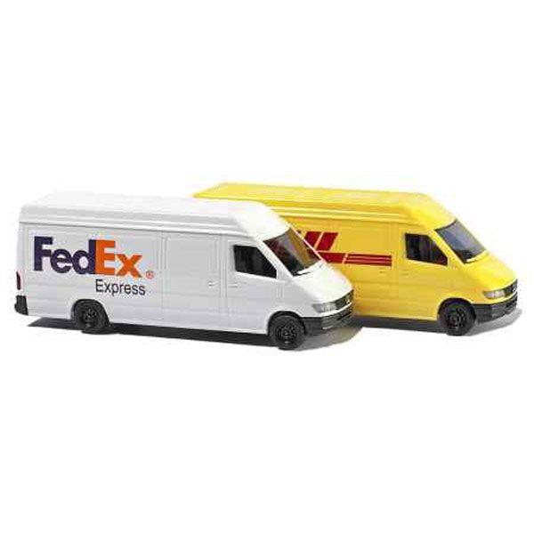 メルセデス ベンツ スプリンター（商用車） FedEx DHL 2台セット　：ブッシュ　塗装済完成品...