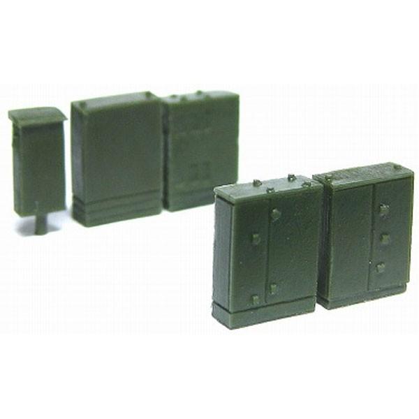 配電盤（OD　オリーブドラブ）　：YSK　未塗装キット　N(1/150)　品番320