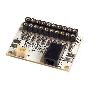 常時点灯10　基本基板（コネクタ付LED用　10灯取付け可能）　：さかつう　電子部品　2574