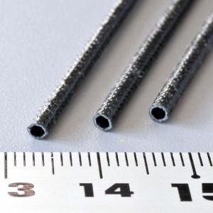 繊維チューブ 外径1.8mm 黒色 ：さかつう 素材 ノンスケール 4526