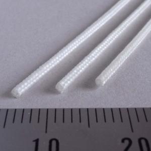 繊維チューブ　外径1.4mm　白色　：さかつう　素材　ノンスケール　4528｜sakatsu