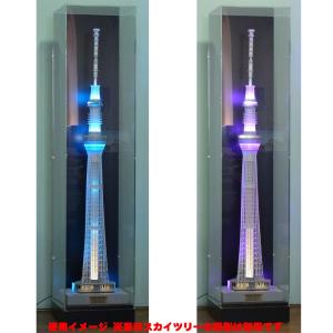 タワー用 アクリル展示ケース(背板黒色) :さ...の詳細画像1