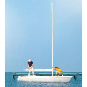 ヨットと船員たち(2) ：プライザー HO(1/87) 塗装済完成品 10677