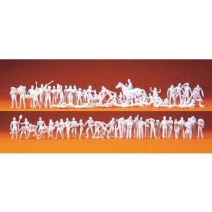 スポーツ・レジャーを楽しむ人々80人　：プライザー　未塗装キット　HO(1/87)　16346