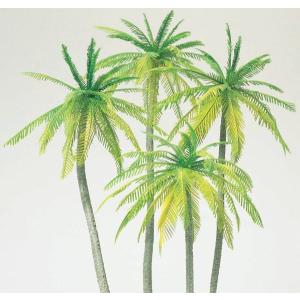 ヤシの木4本　：プライザー　キット　HO(1/87)　18600
