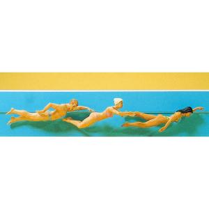 水泳中の人々　：プライザー　塗装済完成品　1/22.5スケール　45012｜sakatsu