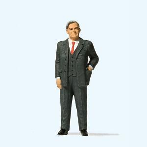 政治家　ヘルムート・シュミット(Helmut Schmidt)　：プライザー　塗装済完成品　1/24スケール　57154｜sakatsu