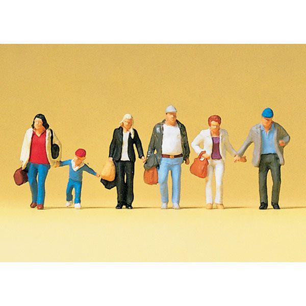 歩いている旅行者　：プライザー　塗装済完成品　Z(1/220)　88548