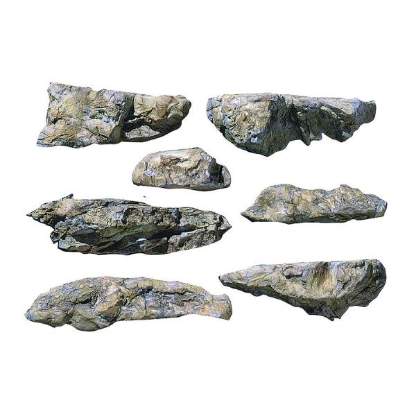 ロックモールド（岩の型）　岩壁　：ウッドランド　素材　ノンスケール　C1233