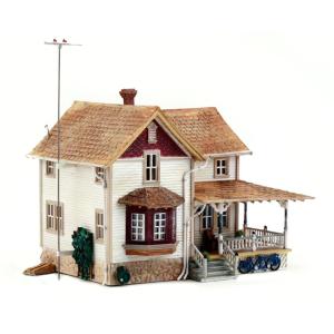 トレーラーハウス（2階建て）【LED付き】 ：ウッドランド 塗装済完成品