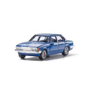 【模型】　セダン（ブルー）　：ウッドランド　塗装済完成品　HO(1/87)　AS5363｜sakatsu