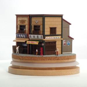 看板建築2棟　：昭和浪漫堂　塗装済完成品　1/150スケール｜sakatsu