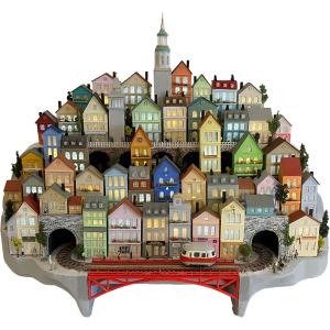 スカイシティ　：石川宜明　塗装済完成品　N(1/150)