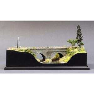 石積みのアーチ橋 :松本典久 塗装済完成品 1...の詳細画像3