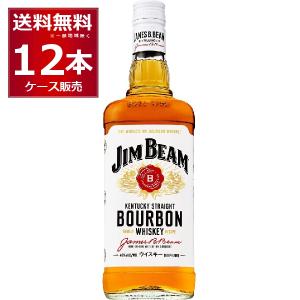 ウイスキー バーボン サントリー ジムビーム 1000ml×12本(1ケース)[送料無料※一部地域は除く]｜sakayabic