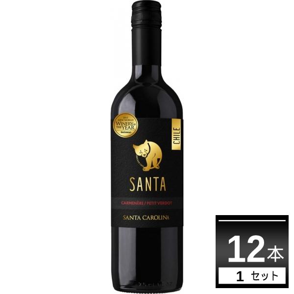 ワイン wine サンタ バイ サンタ カロリーナ カルメネール ／ プティ ヴェルド 750ml×...