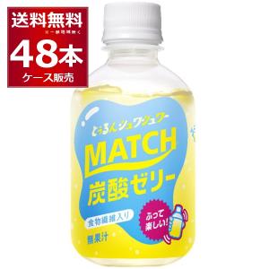 大塚食品 マッチゼリー 260g ペットボトル 24本入 炭酸飲料 ゼリー