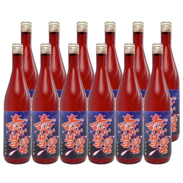 純米吟醸 赤い彗星 720ml 日本酒 清酒 オリジナル 12本 1ケース 送料無料 北海道 沖縄は...