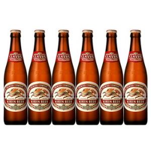 キリンビール クラシックラガー 小瓶 334ml ビール6本セット