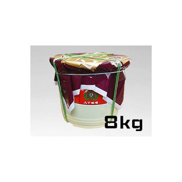 合資会社八丁味噌 角久 カクキュー 八丁味噌  漉 8kg ポリ樽 みそ 調味料