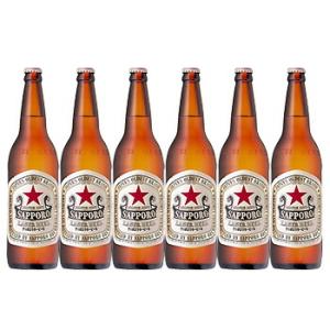 サッポロビール ラガー 大瓶 633ml ビール6本セット LB6 赤星