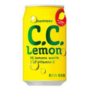 サントリー CCレモン 350ml 缶 ×24本 1ケース 送料無料 北海道 沖縄は送料1000円 ...