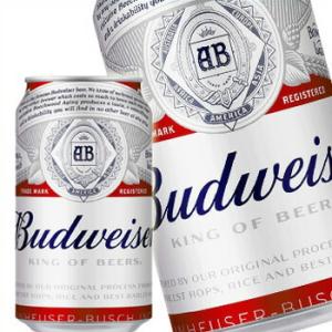 バドワイザー ビール 330ml缶 1ケース 24缶 送料無料 北海道 沖縄は送料1000円加算 ク...