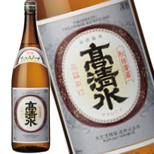 高清水 秋田酒類製造 精撰 1800ml 普通酒 秋田県 たかしみず : 酒の