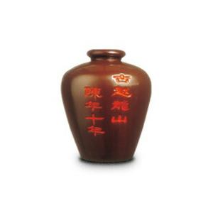 在庫限り 古越龍山 紹興花彫酒 陳年10年 茶甕 5L 中国酒 : サカツ