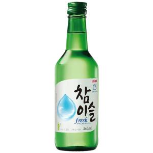 JINRO（眞露） チャミスル すもも 13度 360ml 瓶 20本 1ケース 甲類