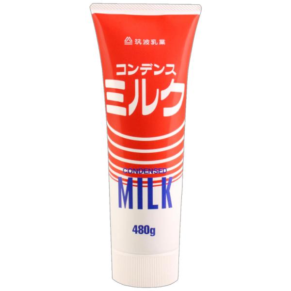 筑波 コンデンスミルク チューブ 480g 乳製品 食品