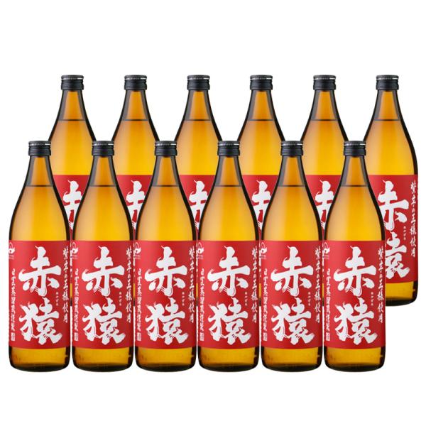 小正醸造 赤猿 あかざる 焼酎 25度 鹿児島県 900ml 芋焼酎 1ケース 12本入り 送料無料...