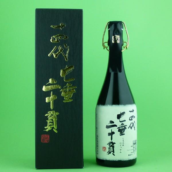 「十四代の最高峰の一つ！」　十四代　純米大吟醸　七垂二十貫　生詰　720ml(蔵純正箱付)(クール便...