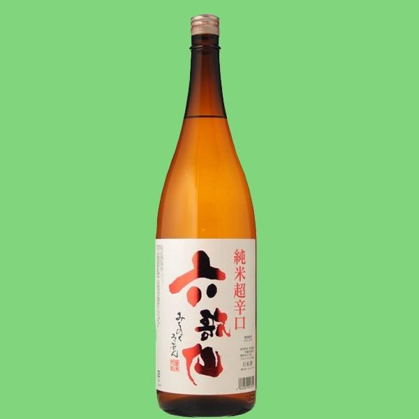 【何杯でも飲みたい！】　六歌仙　純米　超辛口　1800ml