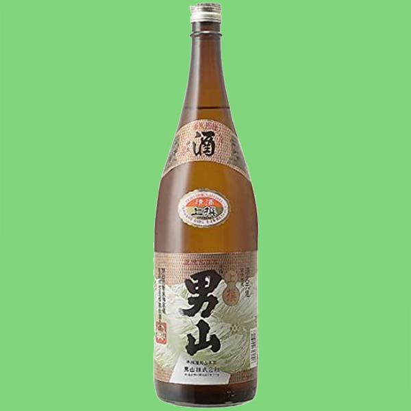 【冷やでも燗でも淡麗でさわやかな味わい】　男山　上撰　1800ml