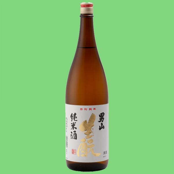 【伝統的な生もと造りの深みのある芳醇な辛口！】　男山　生もと純米酒　1800ml