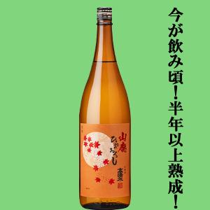【限定入荷しました!】【熟成を経て今が最高に飲み頃!まろやかで深みのある贅沢な味わい!】　高清水　山廃本醸造　ひやおろし　1800ml